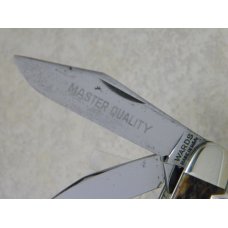 Wards Made in USA 450 Jigged Bone "Master Quality" Punch Blade Cattle Stockman Knife 