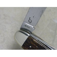 Wards Made in USA 450 Jigged Bone "Master Quality" Punch Blade Cattle Stockman Knife 