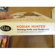 Case XX Kodiak Fixed Blade Hunter Stag Handle CASE (serifs) Early Rare Nice Case XX Kodiak Fixed Blade Hunter Stag Handle CASE (serifs) Early Rare Nice