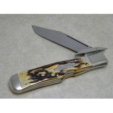 Case Classic USA 1990’s Stag 51050L Big Coke Bottle Lockback Folding Hunter Knife Case Classic USA 1990’s Stag 51050L Big Coke Bottle Lockback Folding Hunter Knife