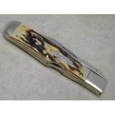 Case Classic USA 1990’s Stag 51050L Big Coke Bottle Lockback Folding Hunter Knife Case Classic USA 1990’s Stag 51050L Big Coke Bottle Lockback Folding Hunter Knife