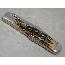 Case Classic USA 1990’s Stag 51050L Big Coke Bottle Lockback Folding Hunter Knife Case Classic USA 1990’s Stag 51050L Big Coke Bottle Lockback Folding Hunter Knife