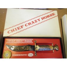 Case XX Fixed Blade Chief Crazy Horse Commemorative Case XX Fixed Blade Chief Crazy Horse Commemorative