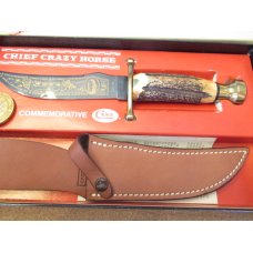 Case XX Fixed Blade Chief Crazy Horse Commemorative Case XX Fixed Blade Chief Crazy Horse Commemorative