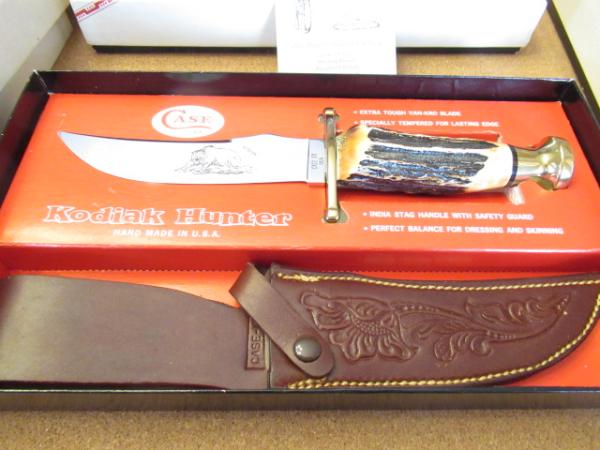 Case XX Fixed Blade Stag Handle Kodiak Hunter Case XX Fixed Blade Stag Handle Kodiak Hunter