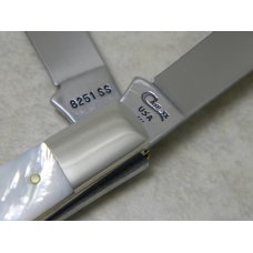 Case XX USA 3 Dot (1997) Split Pearl 8251 SS Large Banana Trapper Knife Case XX USA 3 Dot (1997) Split Pearl 8251 SS Large Banana Trapper Knife