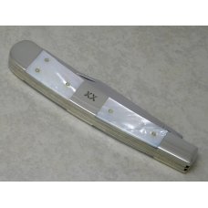 Case XX USA 3 Dot (1997) Split Pearl 8251 SS Large Banana Trapper Knife Case XX USA 3 Dot (1997) Split Pearl 8251 SS Large Banana Trapper Knife