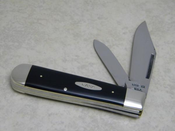 Case XX USA 6 Dot (1974) Slick Black 2231 1/2 SAB Large Jack Knife Case XX USA 6 Dot (1974) Slick Black 2231 1/2 SAB Large Jack Knife