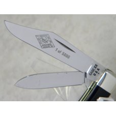 Case XX USA Slick Black 2226 1/2 Coca Cola 75th Anniversary 1905-1980 Coke Bottle Knife 1 of 500