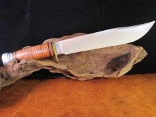 NIB Marbles Trailmaker leather/Aluminum handle, leather sheath -SOLD NIB Marbles Trailmaker leather/Aluminum handle, leather sheath -SOLD