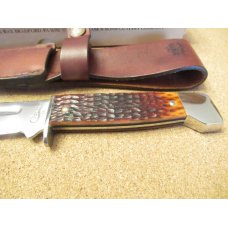 1998 Case XX Chestnut Bone Handle Fixed Blade Pattern # 647-5 1998 Case XX Chestnut Bone Handle Fixed Blade Pattern # 647-5