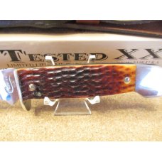 1998 Case XX Chestnut Bone Handle Fixed Blade Pattern # 647-5 1998 Case XX Chestnut Bone Handle Fixed Blade Pattern # 647-5