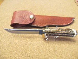 1981 Case XX Limited Edition Stag Handle Pattern # 5300 Serial # 0639 Fixed Blade 
