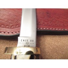 1981 Case XX Limited Edition Stag Handle Pattern # 5300 Serial # 0639 Fixed Blade 1981 Case XX Limited Edition Stag Handle Pattern # 5300 Serial # 0639 Fixed Blade