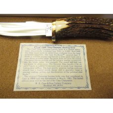 Case XX Fixed Blade Knife Pattern # 5400 Stag Handle Cheyenne Limited Edition Case XX Fixed Blade Knife Pattern # 5400 Stag Handle Cheyenne Limited Edition