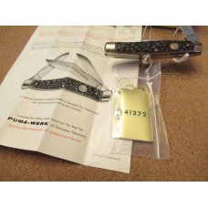 1972 Puma 3 Blade Bone Stag Model 675 Mint 1972 Puma 3 Blade Bone Stag Model 675 Mint