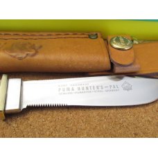 1983 Puma Stag Handle Hunters Pal Fixed Blade Model 6397 1983 Puma Stag Handle Hunters Pal Fixed Blade Model 6397