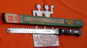 Vintage J A Henckels "SuperFection Friodur" Frozen Food or Hunting/Skinning Saw Knife -Solingen -NOS