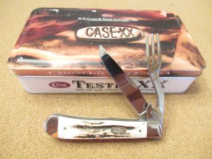 1999 Case XX Hobo Pattern # V5254 HB SS  In Metal Tin