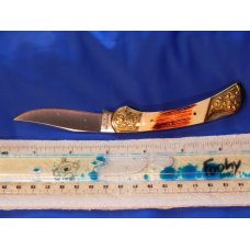 Parker (Japan) IMAI K-74 Lockback Pocket Knife w/ a Duck Blade Etching - NOS Parker (Japan) IMAI K-74 Lockback Pocket Knife w/ a Duck Blade Etching - NOS