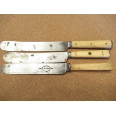 10 Civil War Era Steak & Butter Knives 10 Civil War Era Steak & Butter Knives