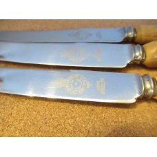 10 Civil War Era Steak & Butter Knives 10 Civil War Era Steak & Butter Knives