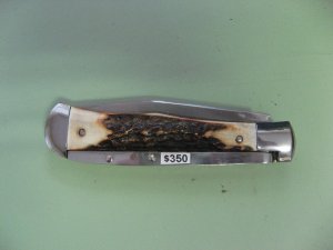 SCHATT & MORGAN #3 EXPRESS AUTO TORCHED STAG