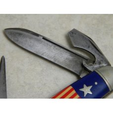 Remington UMC R3335 Red White & Blue Flag Scout Utility Knife c.1921-1924
