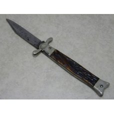 Vintage J.A. Henckels Genuine Stag Swing Guard Picklock Knife - Very Rare Henckels Pattern Vintage J.A. Henckels Genuine Stag Swing Guard Picklock Knife - Very Rare Henckels Pattern