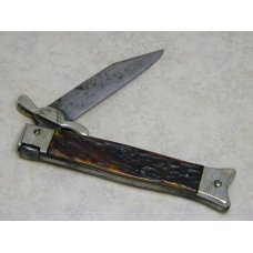 Vintage J.A. Henckels Genuine Stag Swing Guard Picklock Knife - Very Rare Henckels Pattern Vintage J.A. Henckels Genuine Stag Swing Guard Picklock Knife - Very Rare Henckels Pattern