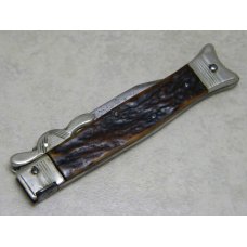 Vintage J.A. Henckels Genuine Stag Swing Guard Picklock Knife - Very Rare Henckels Pattern Vintage J.A. Henckels Genuine Stag Swing Guard Picklock Knife - Very Rare Henckels Pattern