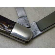 Vintage E.C. Simmons Keen Kutter St. Louis MO Genuine Stag Large Jack Knife Vintage E.C. Simmons Keen Kutter St. Louis MO Genuine Stag Large Jack Knife