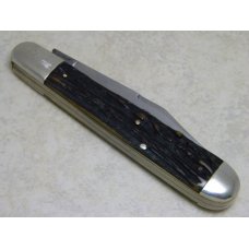 Vintage E.C. Simmons Keen Kutter St. Louis MO Genuine Stag Large Jack Knife Vintage E.C. Simmons Keen Kutter St. Louis MO Genuine Stag Large Jack Knife