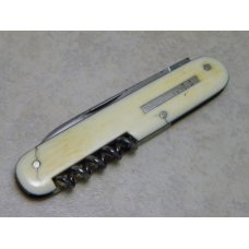 Vintage J.A. Henckels Solingen Germany Genuine Ivory Corkscrew Knife Vintage J.A. Henckels Solingen Germany Genuine Ivory Corkscrew Knife