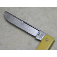Vintage J.A. Henckels Germany Genuine Ivory Double Gunstock Knife - Very Rare Pattern Vintage J.A. Henckels Germany Genuine Ivory Double Gunstock Knife - Very Rare Pattern