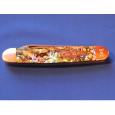 Bear & Son Cutlery "Custom Edition" Whittler with Abalone Handles and Damascus Blades - #45 of 250 Bear & Son Cutlery "Custom Edition" Whittler with Abalone Handles and Damascus Blades - #45 of 250