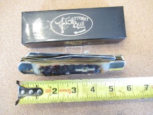  German Bull Large Trapper Hand Made 