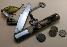 Schatt & Morgan Cutlery - #95 - Grand Daddy Barlow - NEW Lightning Wood -22 - JSR ONLY EXCLUSIVE ! Schatt & Morgan Cutlery - #95 - Grand Daddy Barlow - NEW Lightning Wood -22 - JSR ONLY EXCLUSIVE !