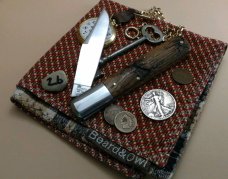 Schatt & Morgan Cutlery - #95 - Grand Daddy Barlow - NEW Lightning Wood -26 - JSR ONLY EXCLUSIVE ! Schatt & Morgan Cutlery - #95 - Grand Daddy Barlow - NEW Lightning Wood -26 - JSR ONLY EXCLUSIVE !