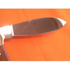 Vintage Boker Canoe Pocket Knife MDL# 200 w Nice Wood Handles & Blade Frost & Etching Vintage Boker Canoe Pocket Knife MDL# 200 w Nice Wood Handles & Blade Frost & Etching