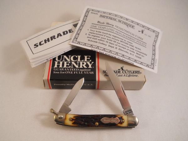 Schrade Uncle Henry 804UH USA Mint Schrade Uncle Henry 804UH USA Mint