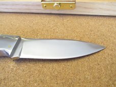 Queen Cutlery Joe Kious Hunter Stag # 7  Fixed Blade