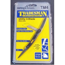 Imperial Knife Tradesman #TM4 Utility 3-Blade Imperial Knife Tradesman #TM4 Utility 3-Blade