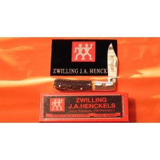 Zwilling J A Henckels 2 Blade "Hand Forged" Barlow (HK-14-S) with Premium Stag Handles & Orig Box Zwilling J A Henckels 2 Blade "Hand Forged" Barlow (HK-14-S) with Premium Stag Handles & Orig Box
