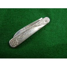 Old Marked Sterling Fruit Knife Old Marked Sterling Fruit Knife