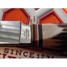 J A Henckels Presentation Hand Forged Fixed Blade Hunter Knife Stag Handles & Bear Blade Etch HK-501 J A Henckels Presentation Hand Forged Fixed Blade Hunter Knife Stag Handles & Bear Blade Etch HK-501