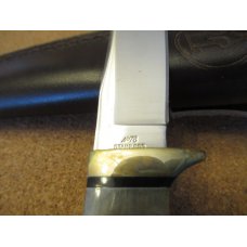 Kissing Crane Robert Klaas Bufflao Horn Handle Fixed Blade Kissing Crane Robert Klaas Bufflao Horn Handle Fixed Blade