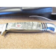 Kissing Crane Robert Klaas Bufflao Horn Handle Fixed Blade Kissing Crane Robert Klaas Bufflao Horn Handle Fixed Blade
