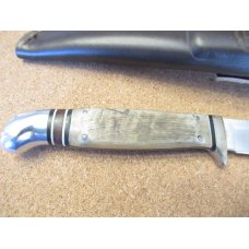 Kissing Crane Robert Klaas Bufflao Horn Handle Fixed Blade Kissing Crane Robert Klaas Bufflao Horn Handle Fixed Blade