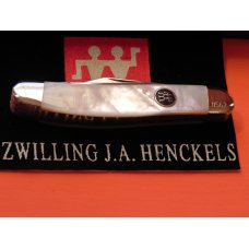 Vintage Zwilling J A Henckels 3 Blade Whitter Pocket Knife w/ Fiery Mother of Pearl Handles -NOS Vintage Zwilling J A Henckels 3 Blade Whitter Pocket Knife w/ Fiery Mother of Pearl Handles -NOS
